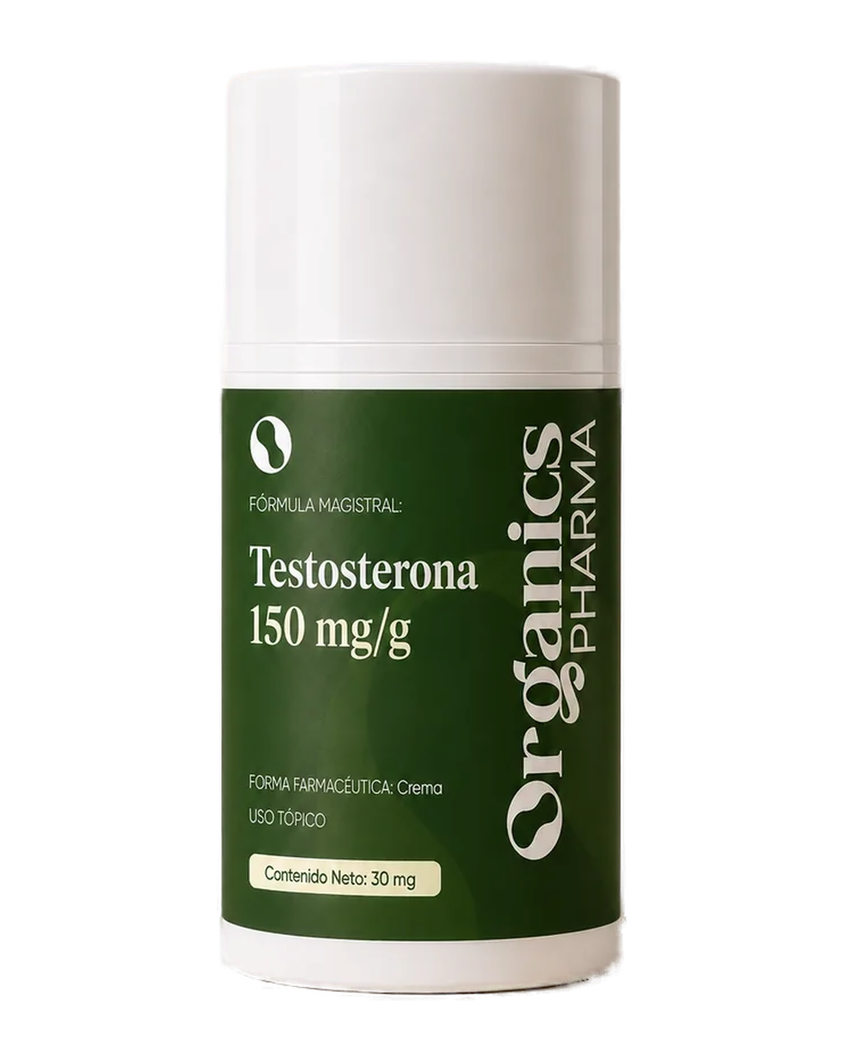 Testosterona 150 mg por gramo - Crema Tópica — EQUILIBRA MEN · Terapia hormonal tópica