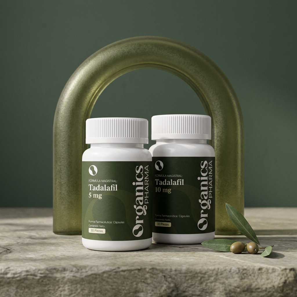 Tadalafil — composición editorial de Tadalafil 5 mg y Tadalafil 10 mg