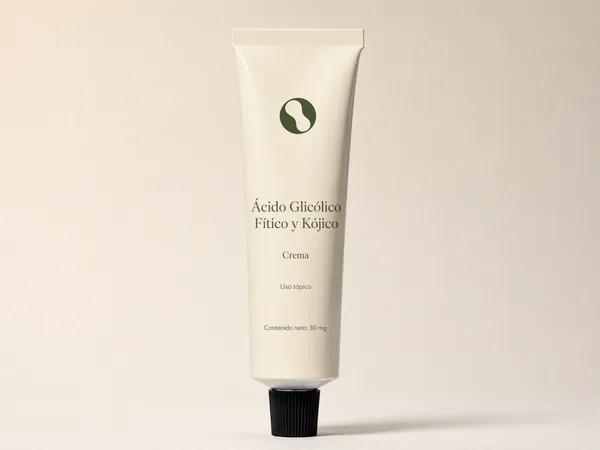 Crema Despigmentante con Ácido Glicólico, Fítico y Kójico — GENESIS™ · Despigmentación